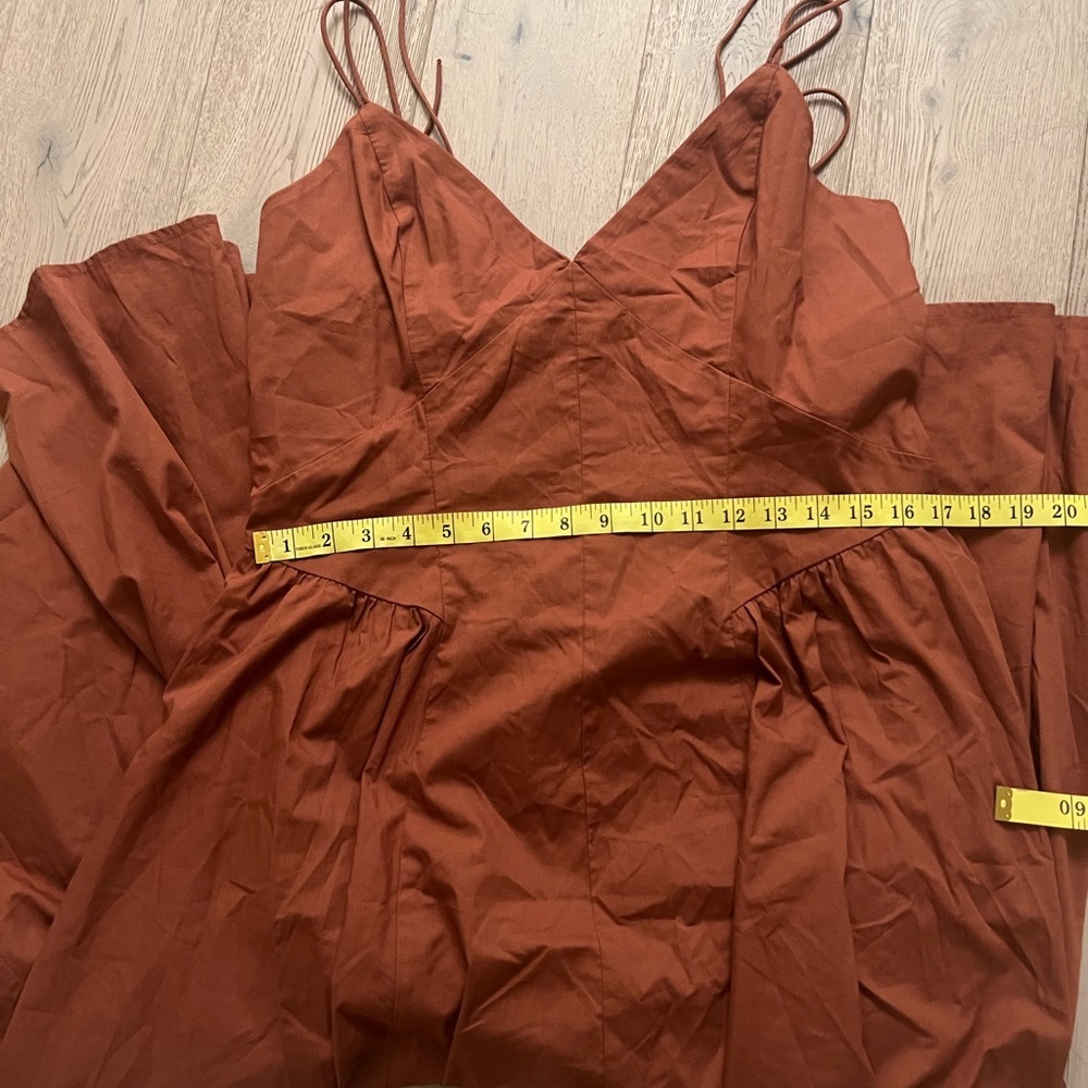 Abercrombie & Fitch Rust Maxi Dress